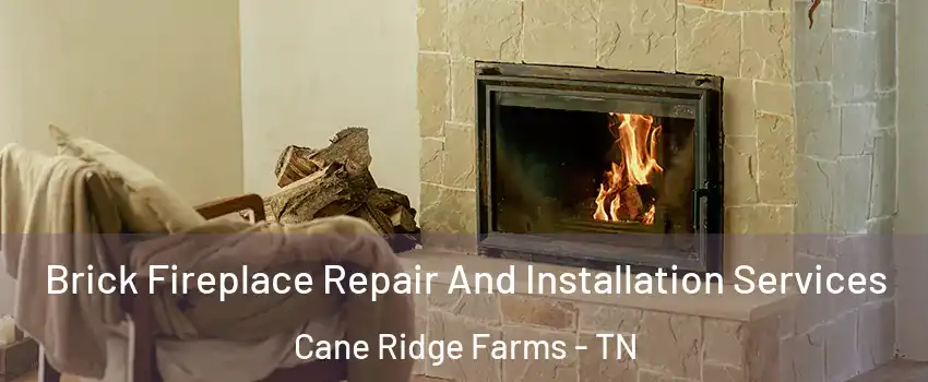 Brick Fireplace Repair And Installation Services Cane Ridge Farms - TN