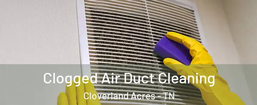 Clogged Air Duct Cleaning Cloverland Acres - TN