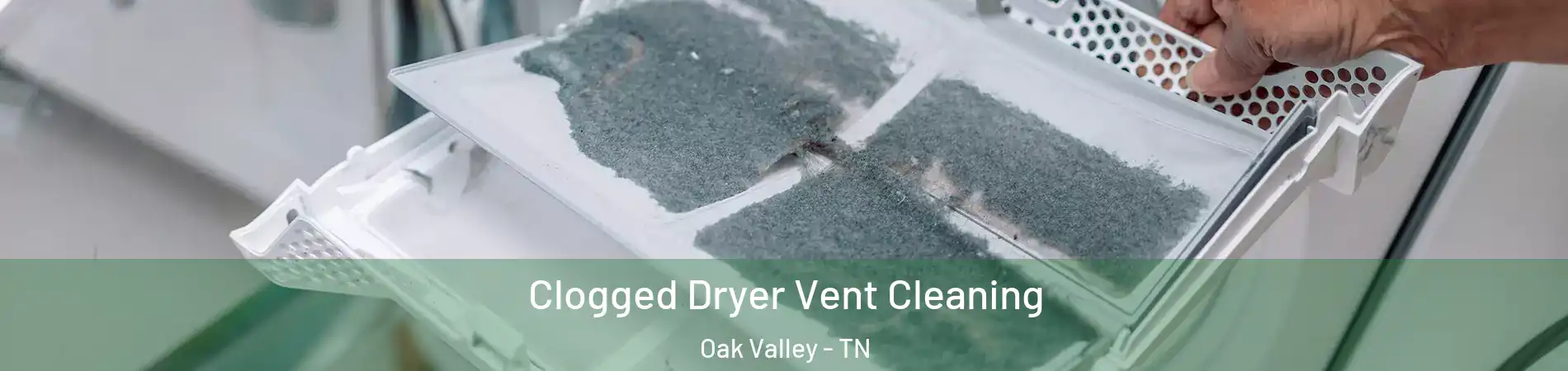 Clogged Dryer Vent Cleaning Oak Valley - TN