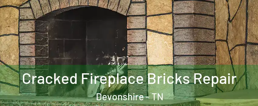 Cracked Fireplace Bricks Repair Devonshire - TN