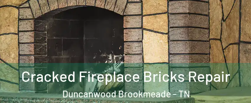 Cracked Fireplace Bricks Repair Duncanwood Brookmeade - TN
