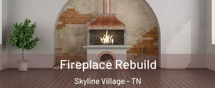Fireplace Rebuild Skyline Village - TN