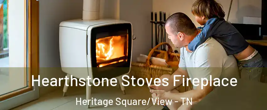 Hearthstone Stoves Fireplace Heritage Square/View - TN