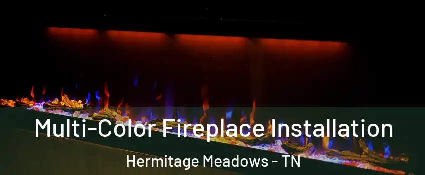 Multi-Color Fireplace Installation Hermitage Meadows - TN