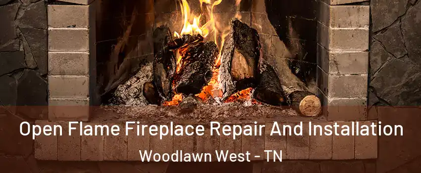 Open Flame Fireplace Repair And Installation Woodlawn West - TN