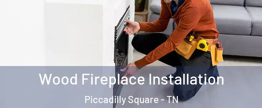 Wood Fireplace Installation Piccadilly Square - TN